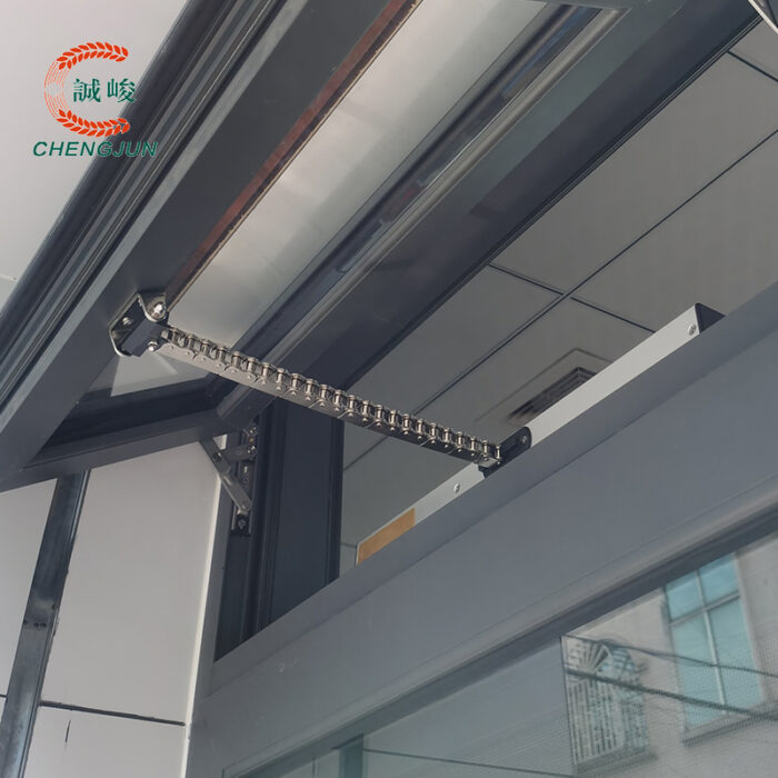 Chain type electric window opener, fire control, automatic smoke exhaust, sliding window opener, intelligent electric curved chain type window opener Chain type electric window opener, fire control, automatic smoke exhaust, sliding window opener, intelligent electric curved chain type window opener